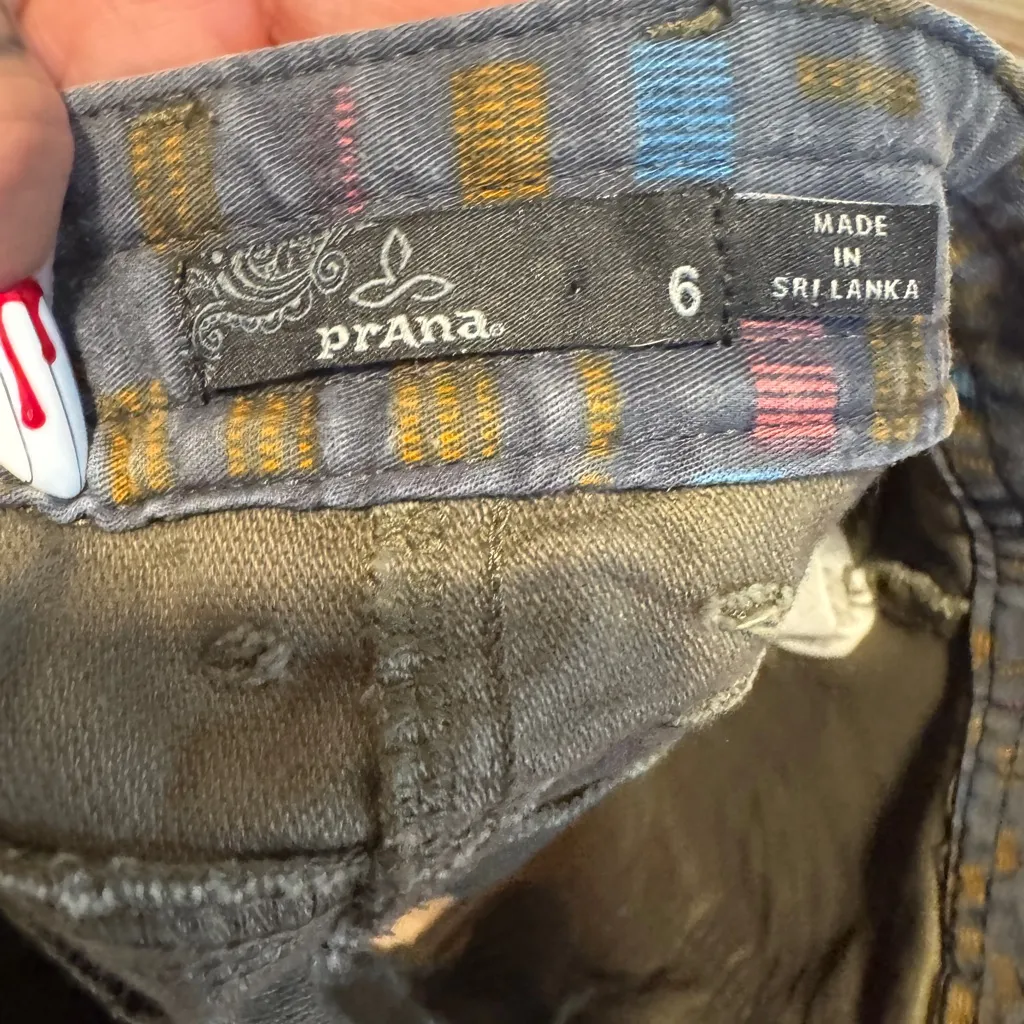 Prana Green Utility Mini Skirt size 6 - Image 4