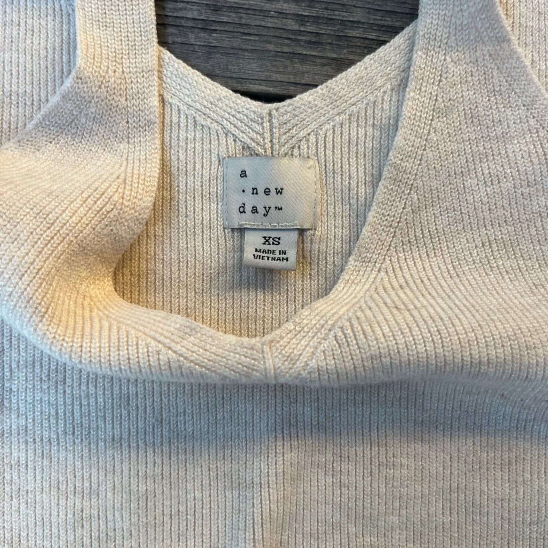 A New Day Vnevk Sweater Tank - Image 4