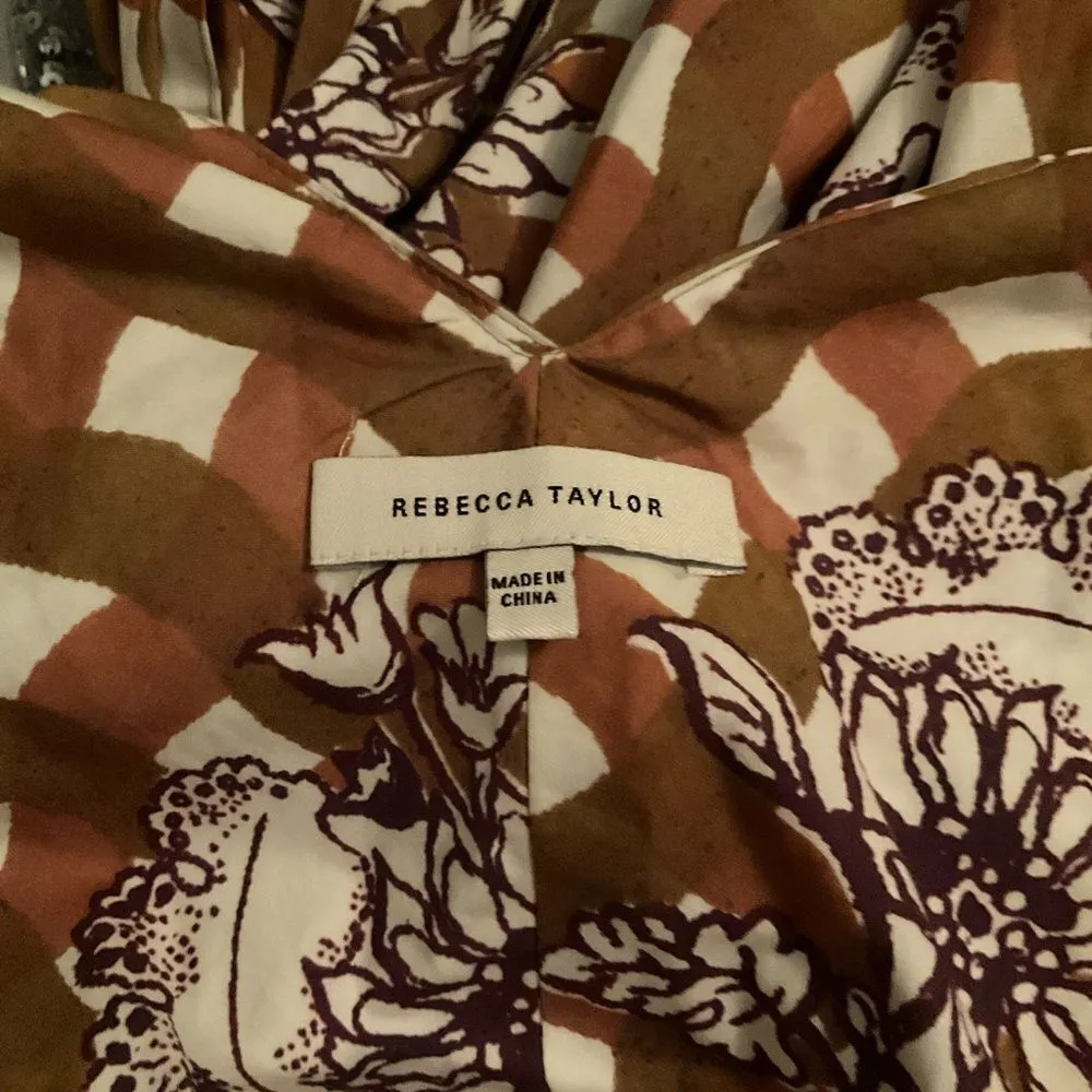 Rebecca Taylor Gingham Daisy Whisper Dress - Image 12