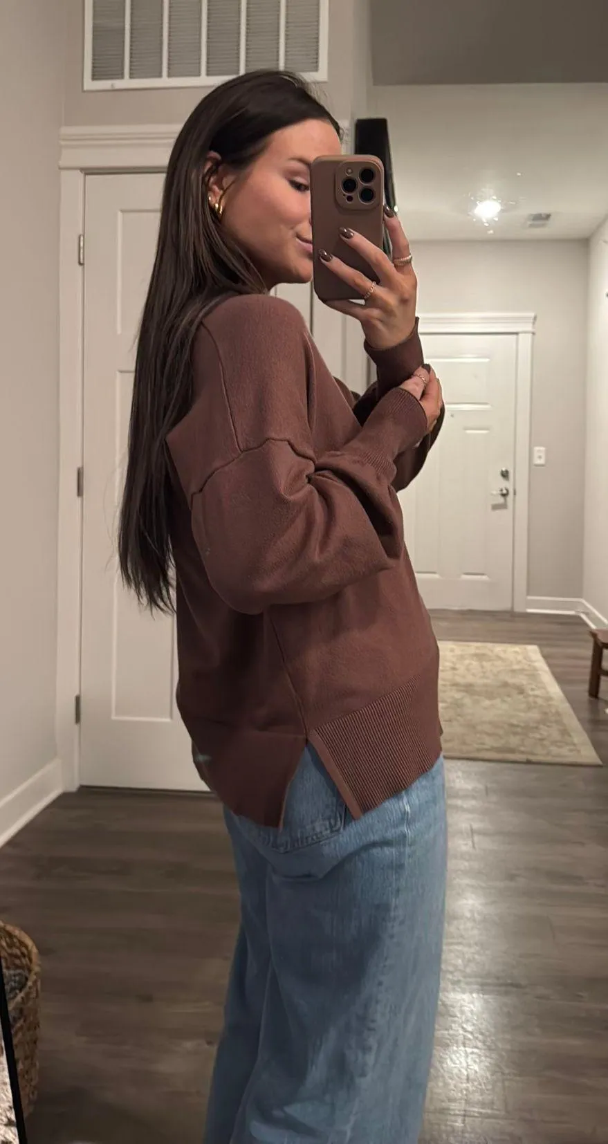 Brown Sweater Size M - Image 3