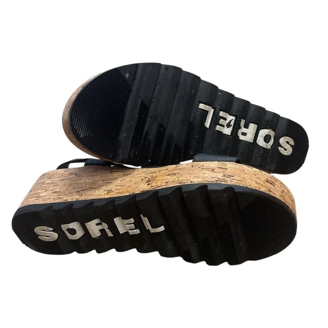 Sorel Cameron Flatform Slingback Women’s Size 9 Slip On Wedge Sandals Shoes - Image 8