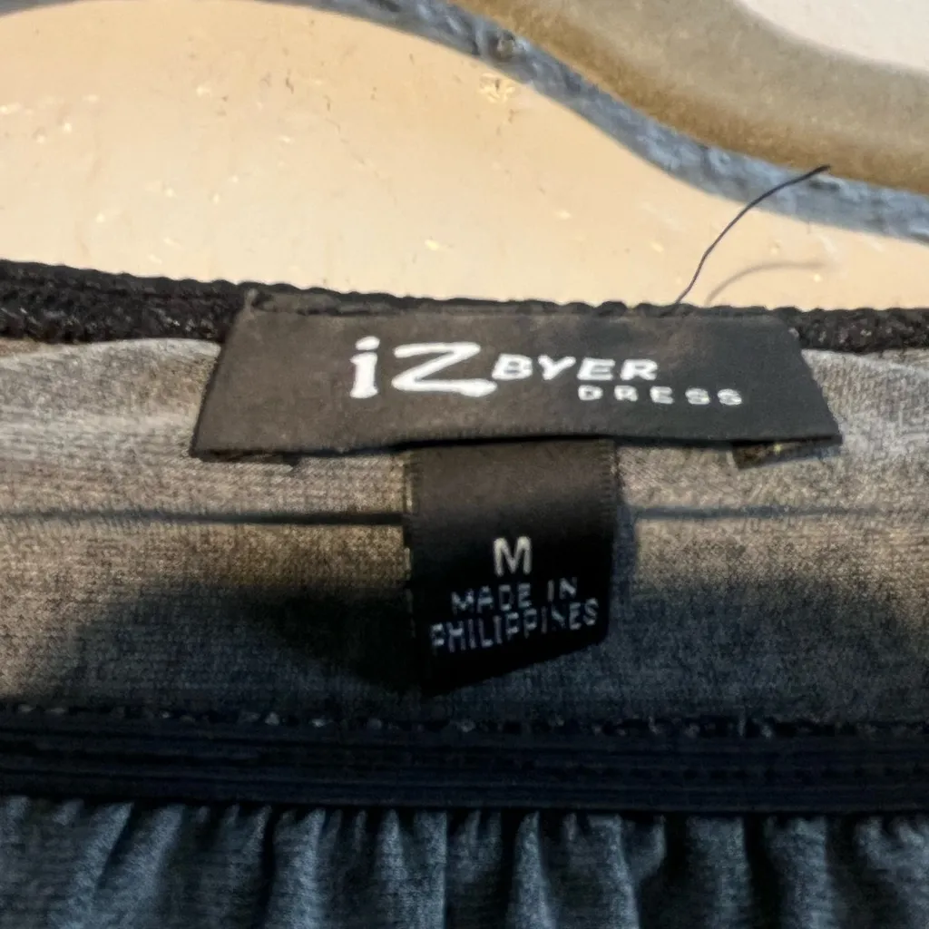 Iz Byer Sleeveless Dress With Build-In Necklace Size M Floral Print Mini Top - Image 6