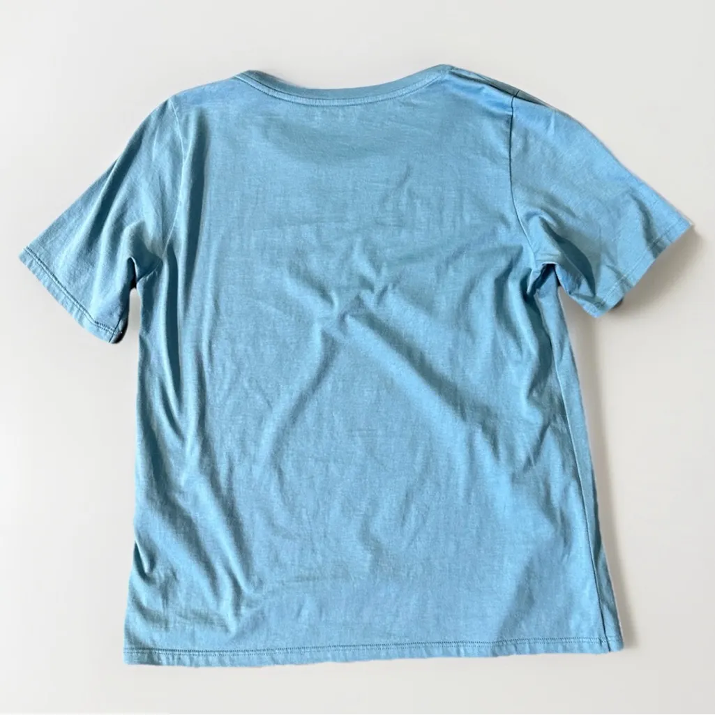 NWT Eileen Fisher Organic Pima Cotton Jersey Round Neck Tee Shirt Size‎ XXS - Image 6