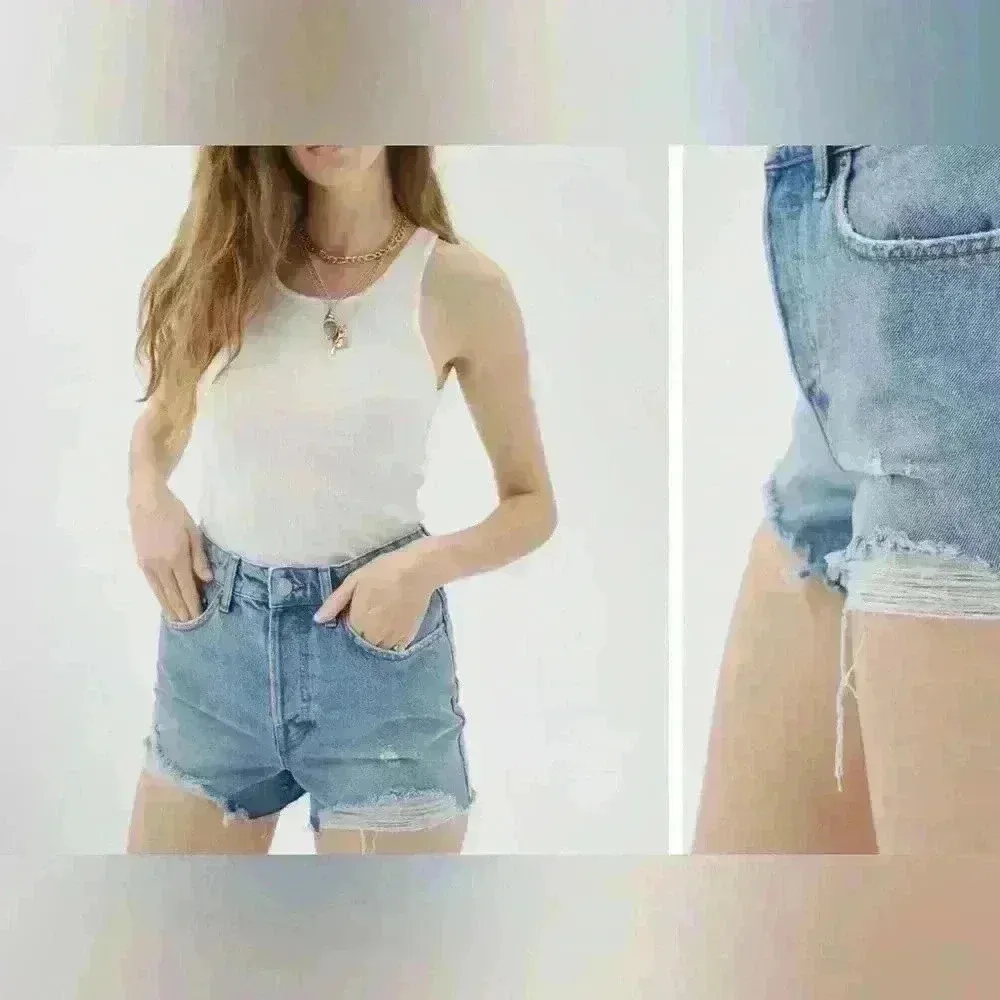 NWT BDG summer cutoff denim jeans shorts urban outfitters size 30 New $59 - Image 2