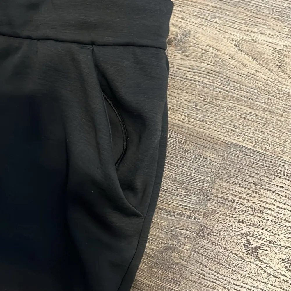 Adidas Climate ZNE 3.0 Women’s Tapered Black Thick w/Drawstring Waist Sweatpants - Image 7