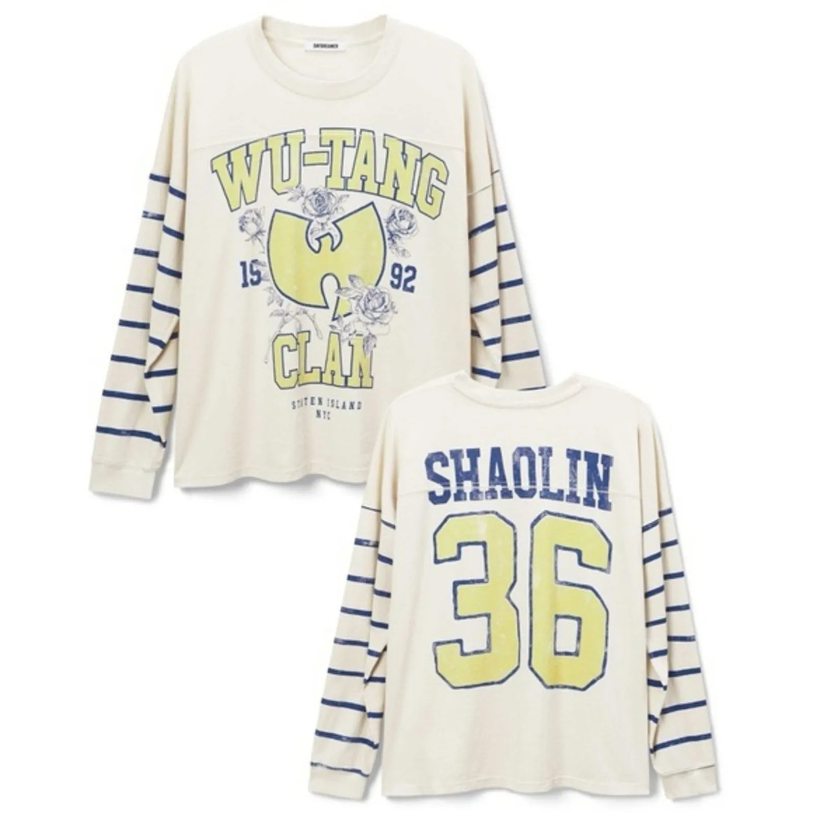 DAYDREAMER Wu-tang Clan Shaolin Varsity Long Sleeve Sz XL New w/o Tag MSRP $149 - Image 9