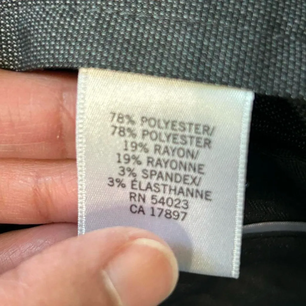 Banana Republic Martin Fit Women’s Pants Size 6 – Gray Wide Leg Dress Slacks - Image 7