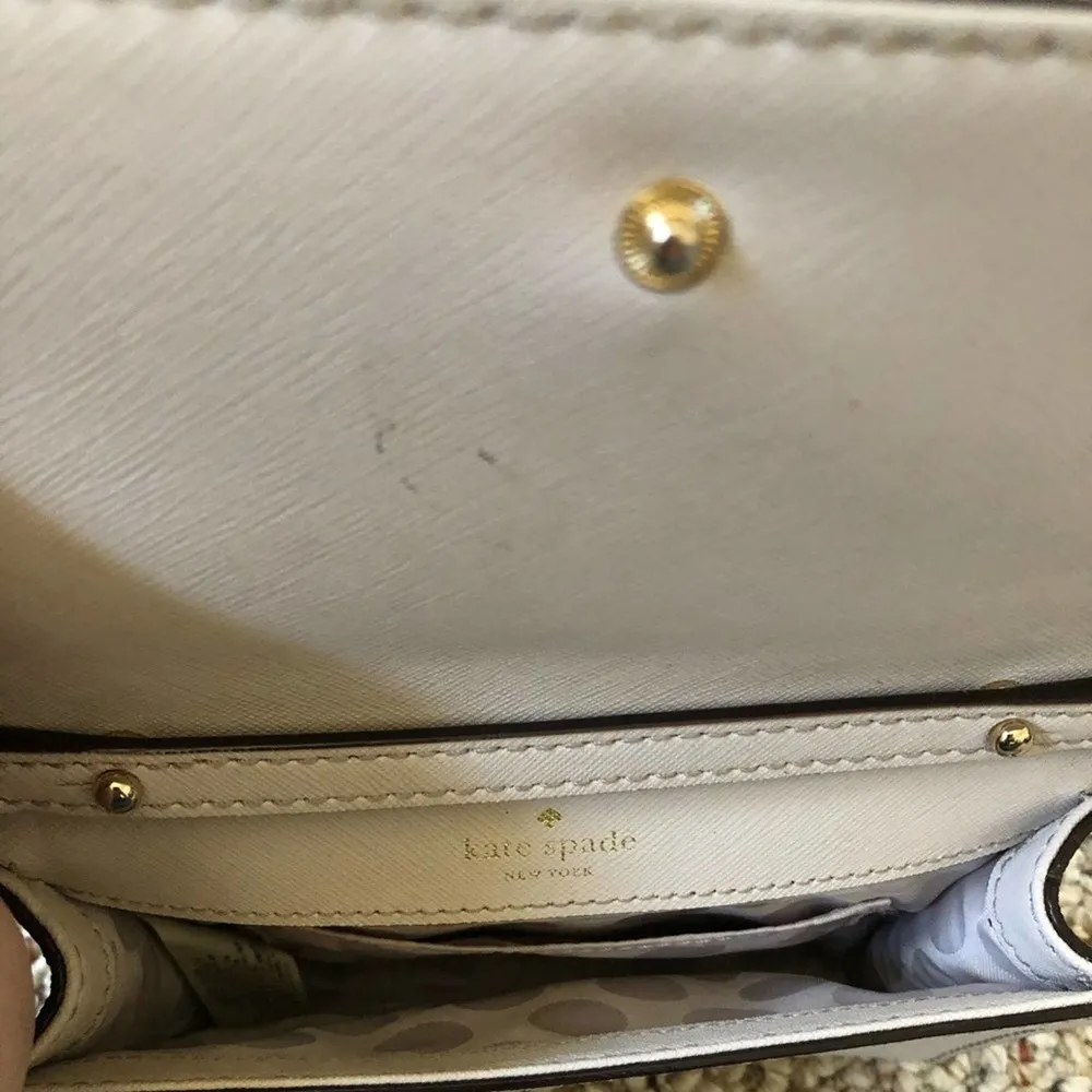 Kate Spade Small Gray Crossbody - Image 4