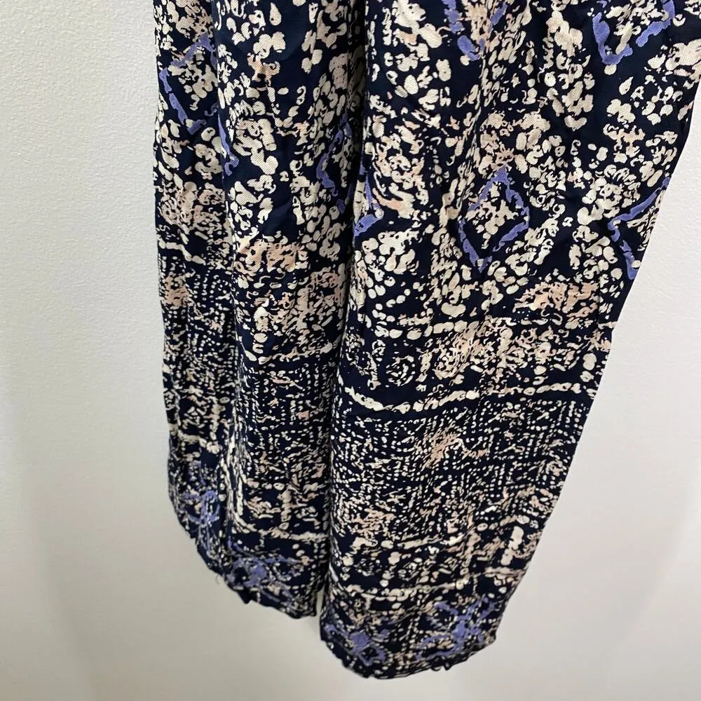 Angie Womens Maxi Dress Size S Blue Boho Hippie Resort Sleeveless NWT - Image 4