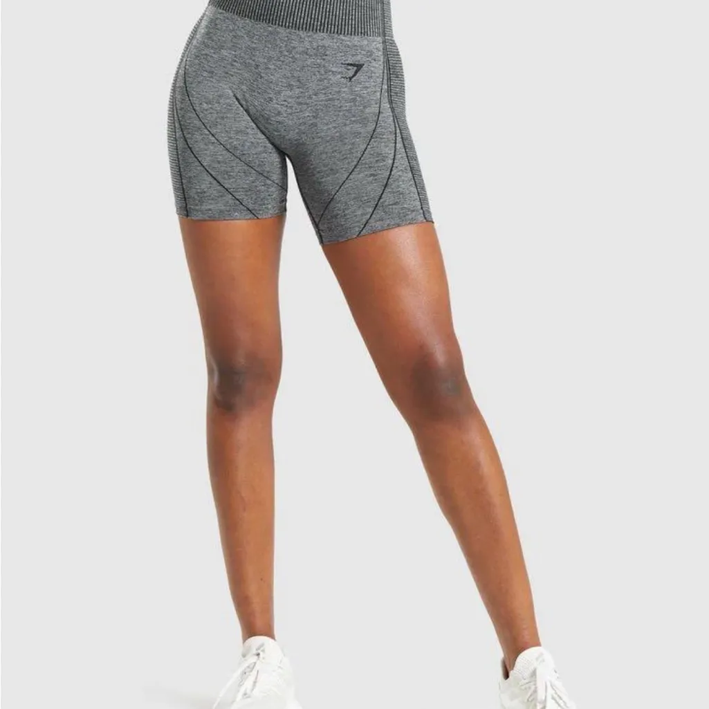 Gymshark Women’s Sz M Hyper Amplify High‎ Rise Athletic Seamless Yoga Gym Shorts - Image 7