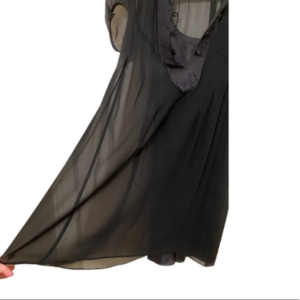 Calypso 100% Silk Dress w/Slip​ - Image 14