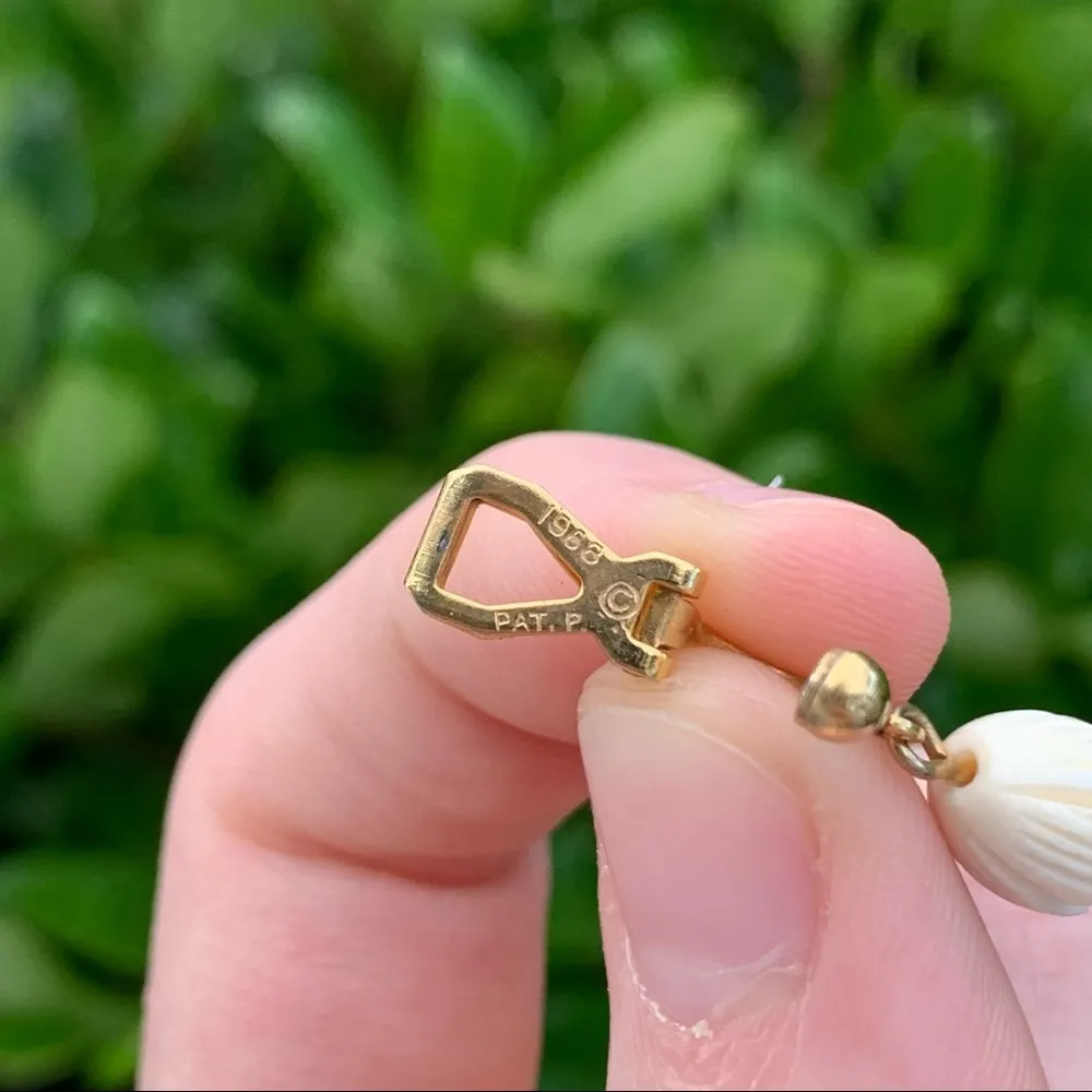Vintage Pat P. 1968 Gold Color Clip - Image 5