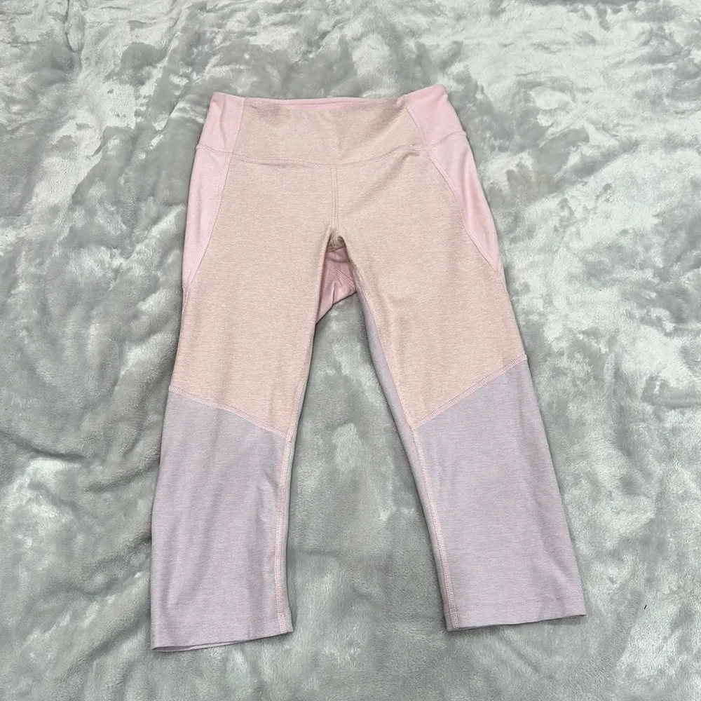 Outdoor Voices Pink Colorblock Capris size XS - Image 4