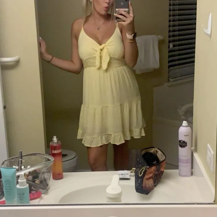 Forever 21 Yellow Sun Dress - Image 2