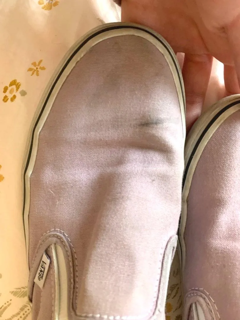 Vans Lavender Slip Ons - Image 2