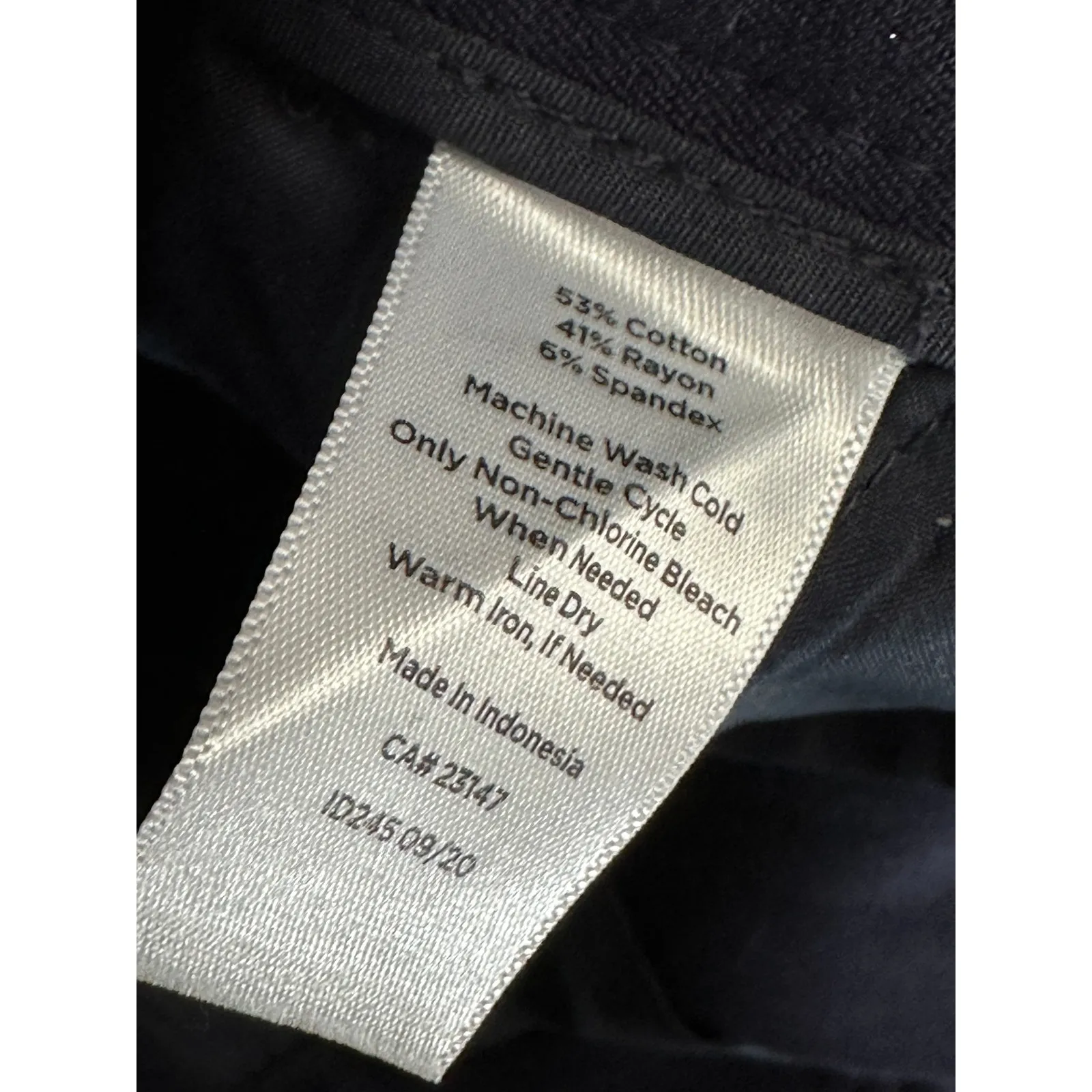 Talbots Women Newport Navy Blue Dress Pants Size 2 Trousers Slacks Career Office - Image 7