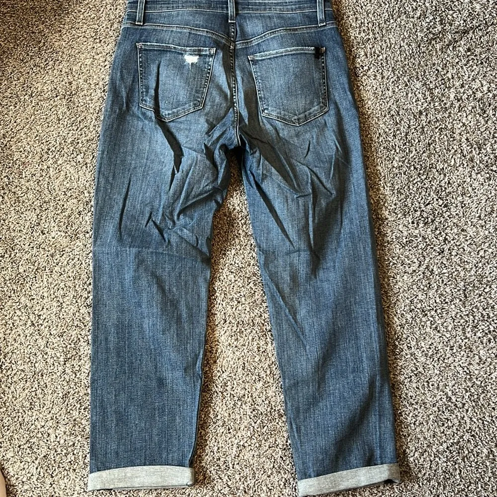 Joe’s Jeans Size 28 The Niki Mid Rise Distressed Boyfriend Jeans - Image 5