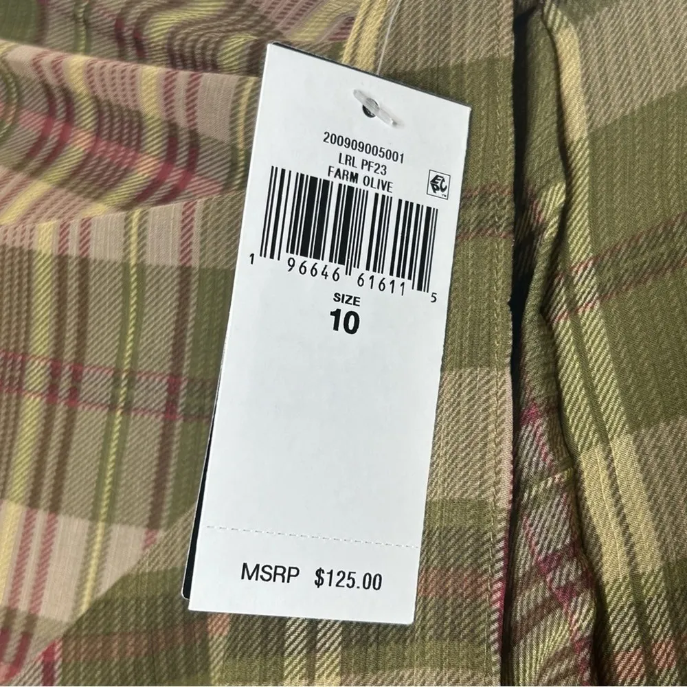 Lauren Ralph Lauren Plaid Ruffle - Image 7