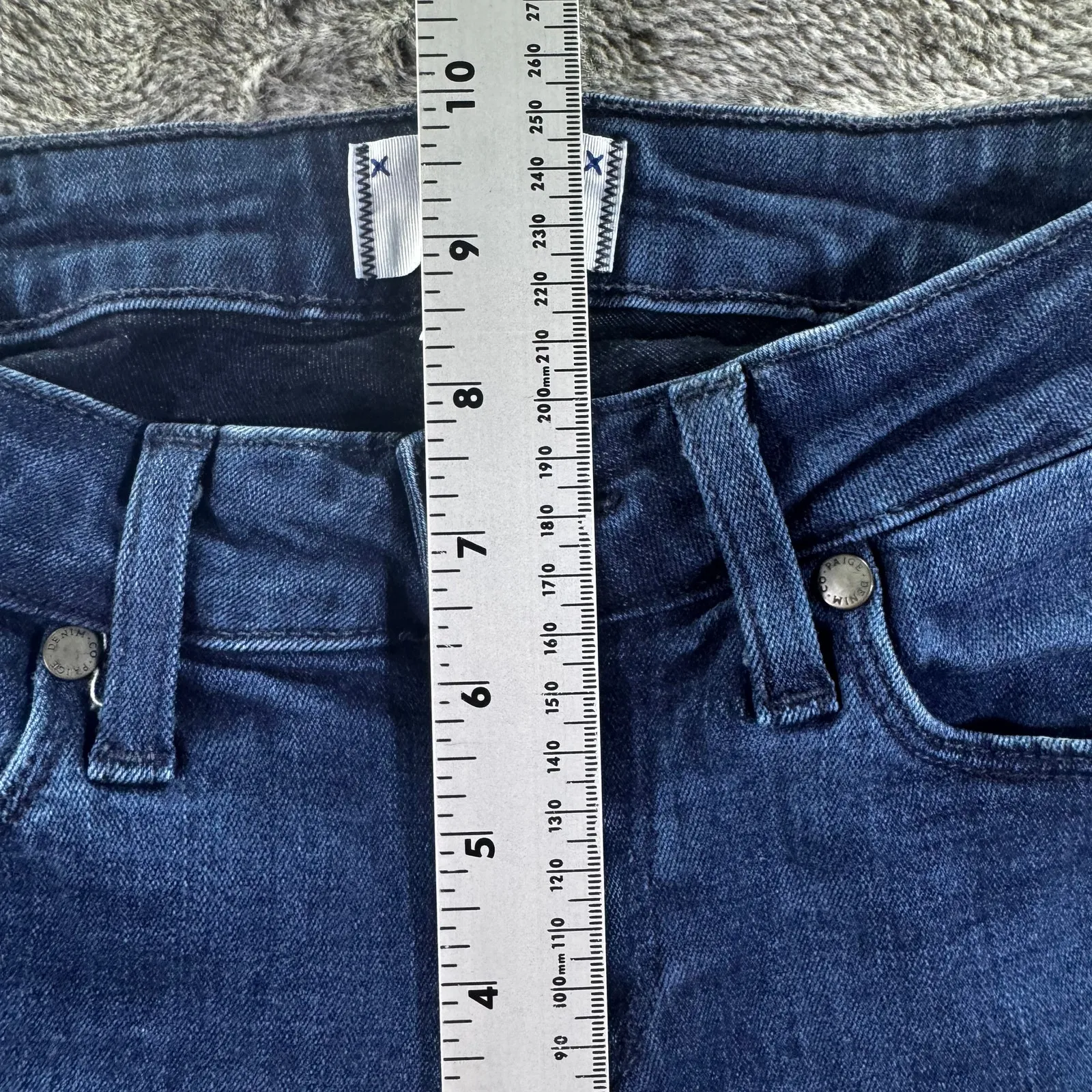 PAIGE Denim Jeans Verdugo Crop Women's 26 Blue - Image 5