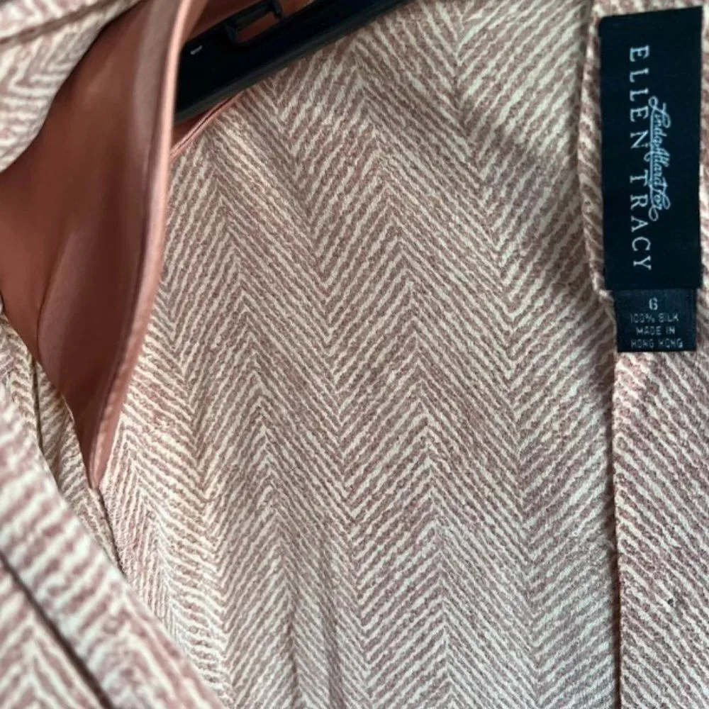 Ellen Tracy 2 piece silk outfit - Image 5