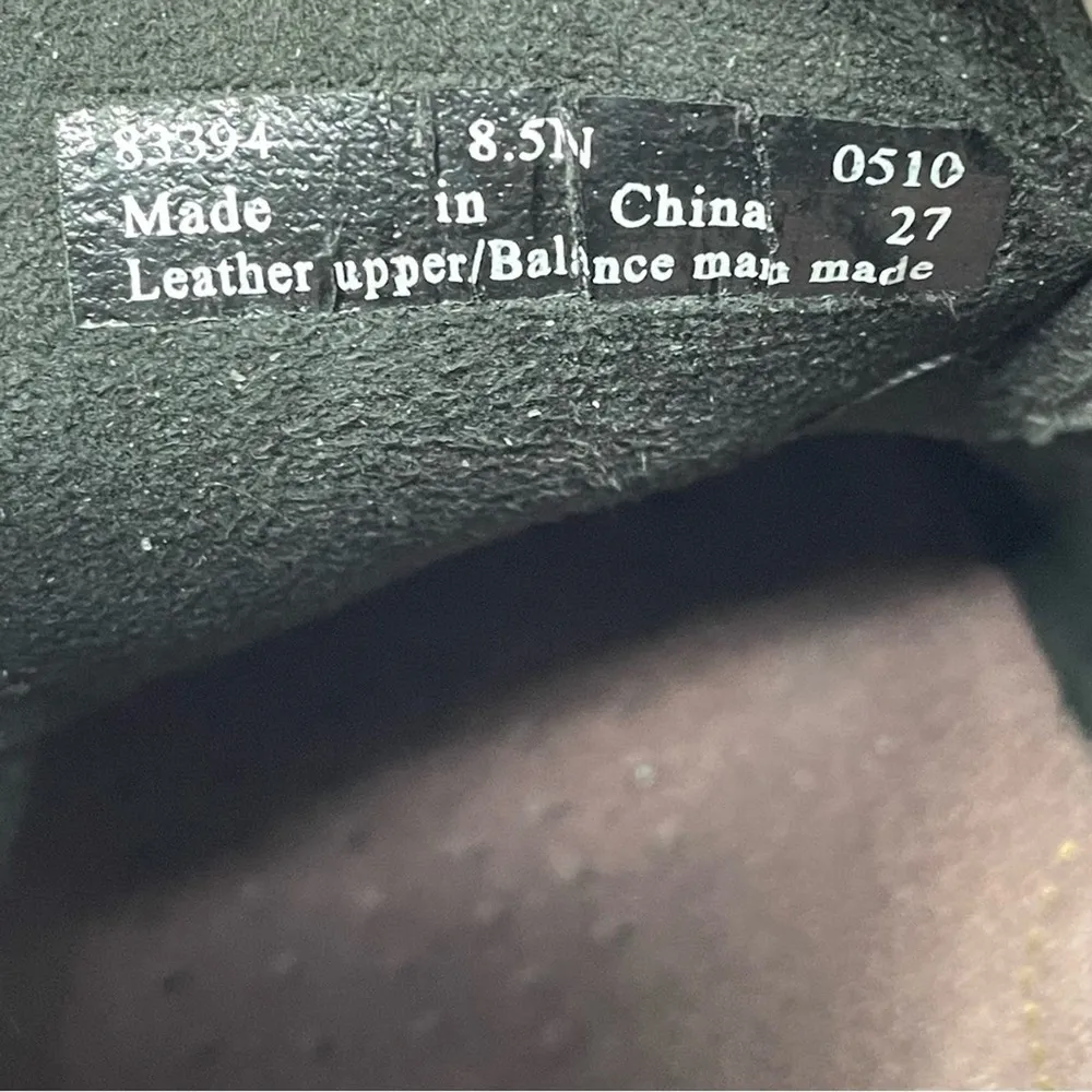 Clarks Everyday Black Patent Leather Driving Sneakers Comfort Shoes womens 8.5 N - Image 12