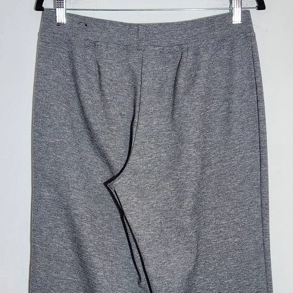Alfred Dunner Gray Stretch Pants Size 10 Gray Ankle Pull-on Pants - Image 5