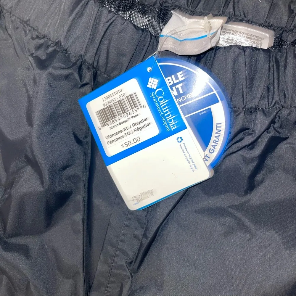 NWT Women's Storm Surge™ Rain Pants | Columbia | Size XL (12) - Image 5