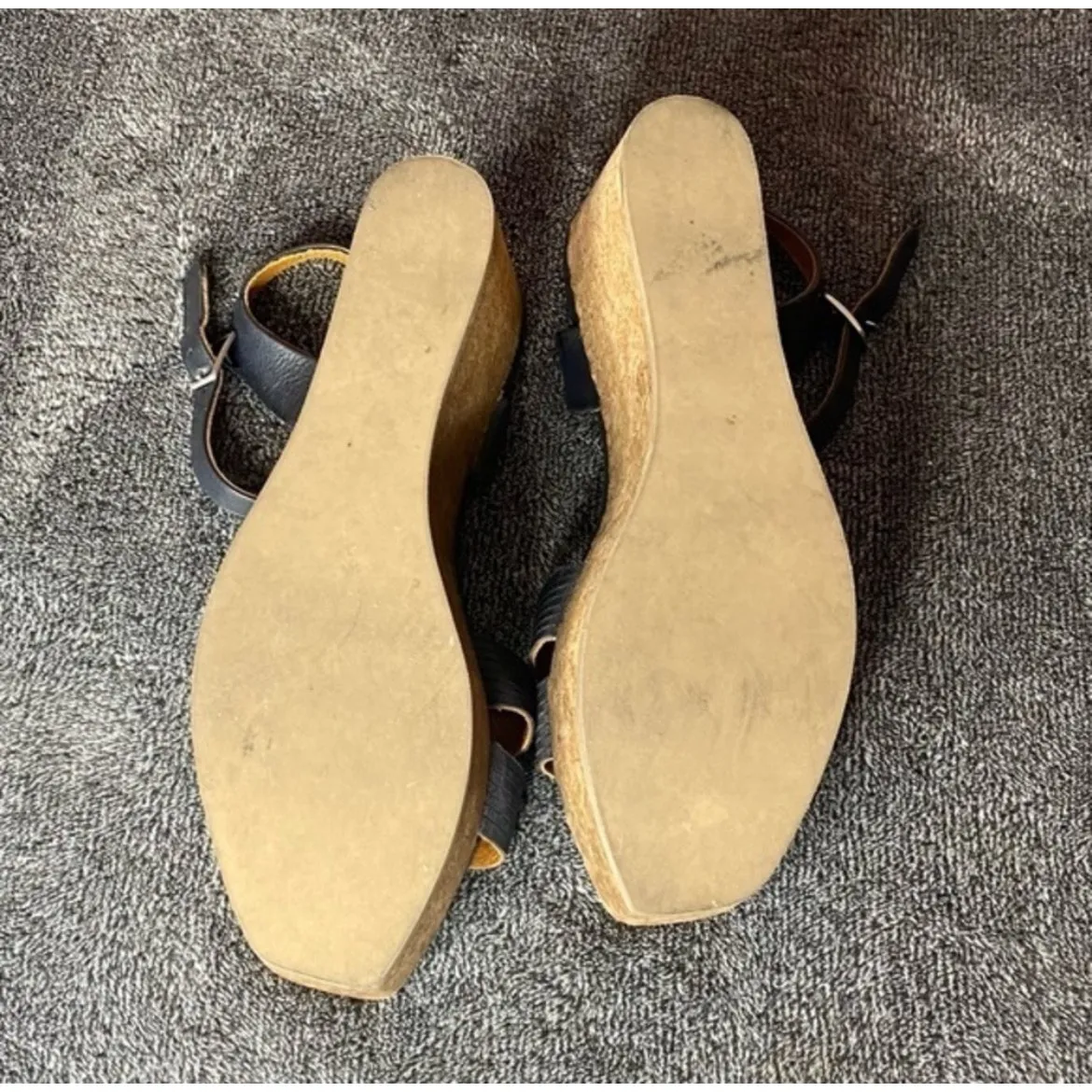 NEW $365 COCLICO Midwood Wedge Sandals ( 38 1/2 )‎ - Image 3