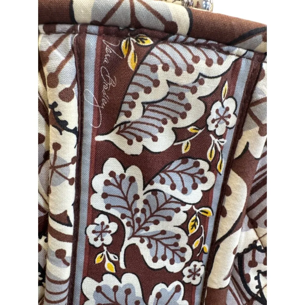 Vera Bradley Floral Kiss Lock Satchel Handbag Medium SKU 8234 - Image 8