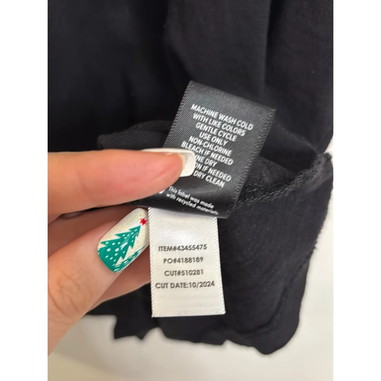 Torrid Top Womens 2X Black Eyelet Lace Puff Short Sleeve Ruffle Cotton Modal - Image 6