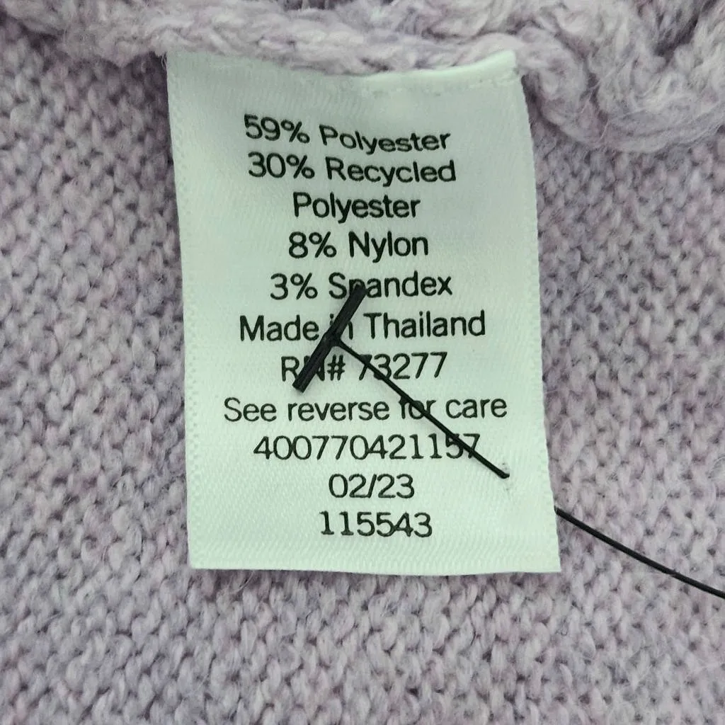 Sonoma Purple V-Neck Sweater NWOT Size XL Sonoma Light Purple Sweater - Image 8