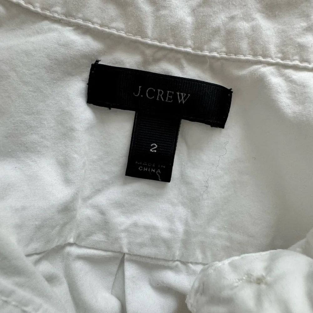 JCrew Beaded Pocket Pullover Blouse Size 2 - Image 4