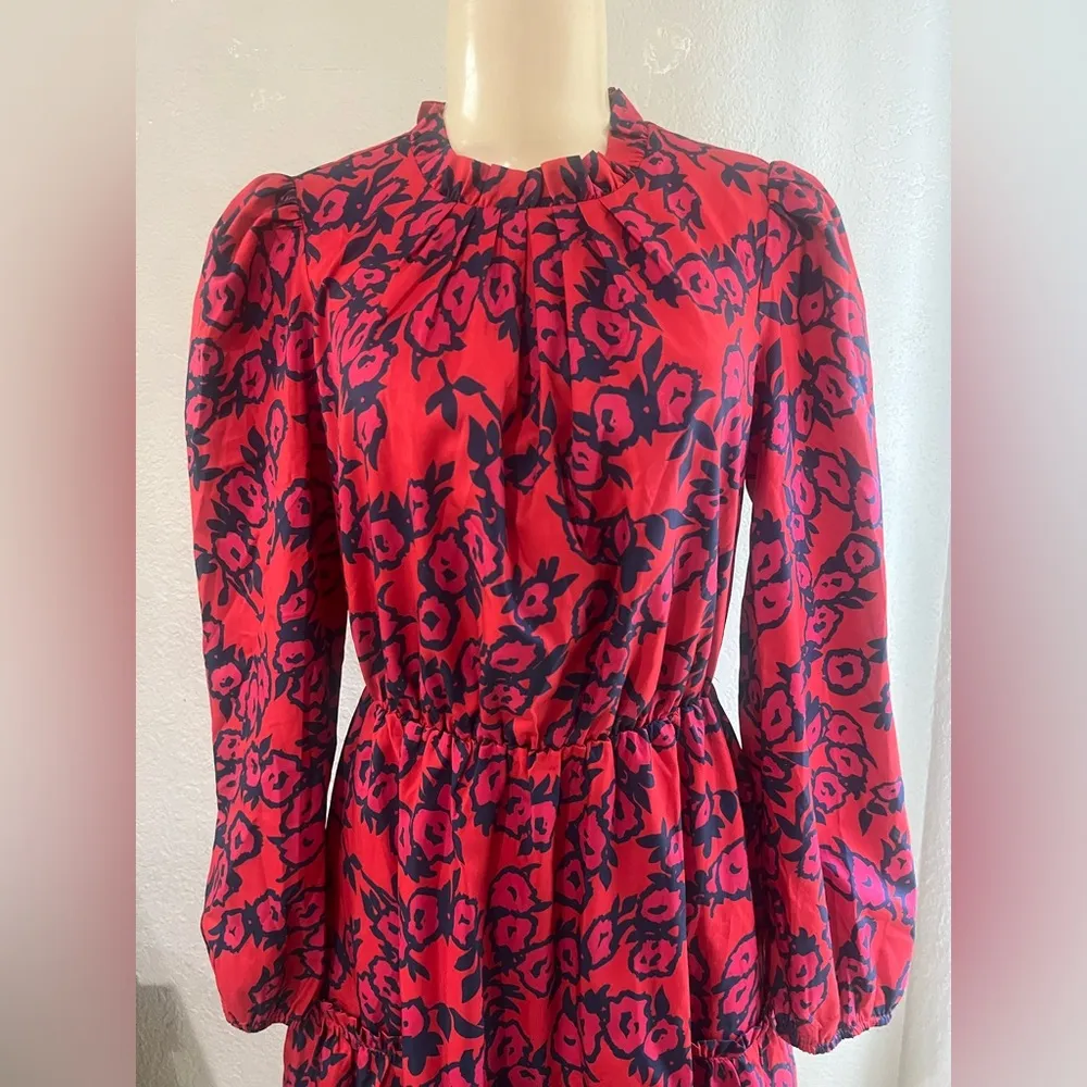 SUGAR-LIPS Mira Mar Floral Balloon Sleeve Dress M style number STD12970A - Image 13