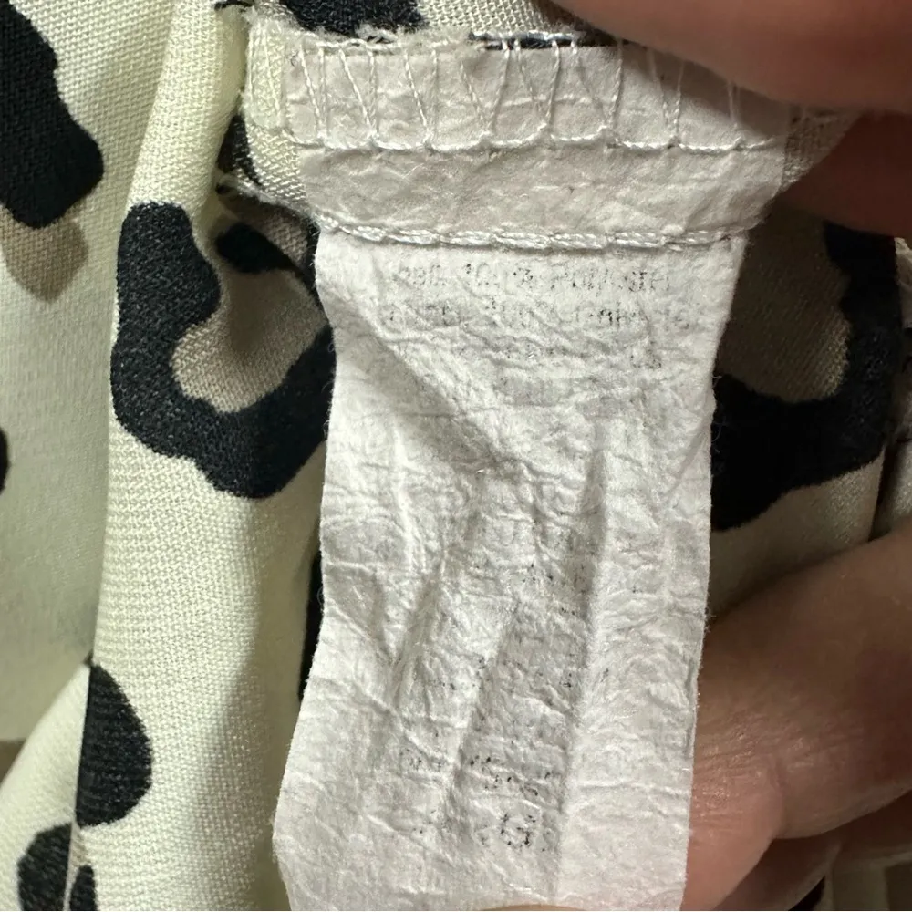 Buddy Love Sleeveless Animal Print Lightweight Blouse Tank Womens Large - Image 10