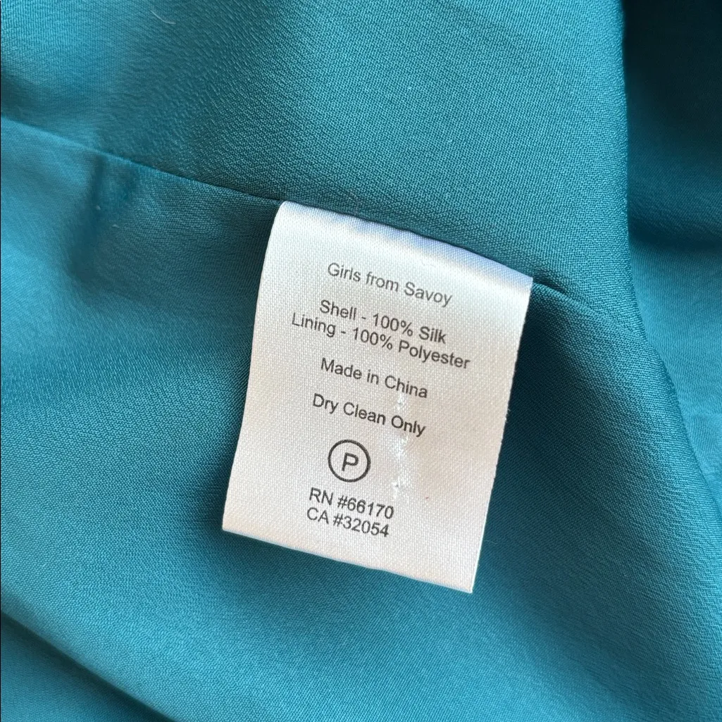 Anthropologie silk dress - Image 9