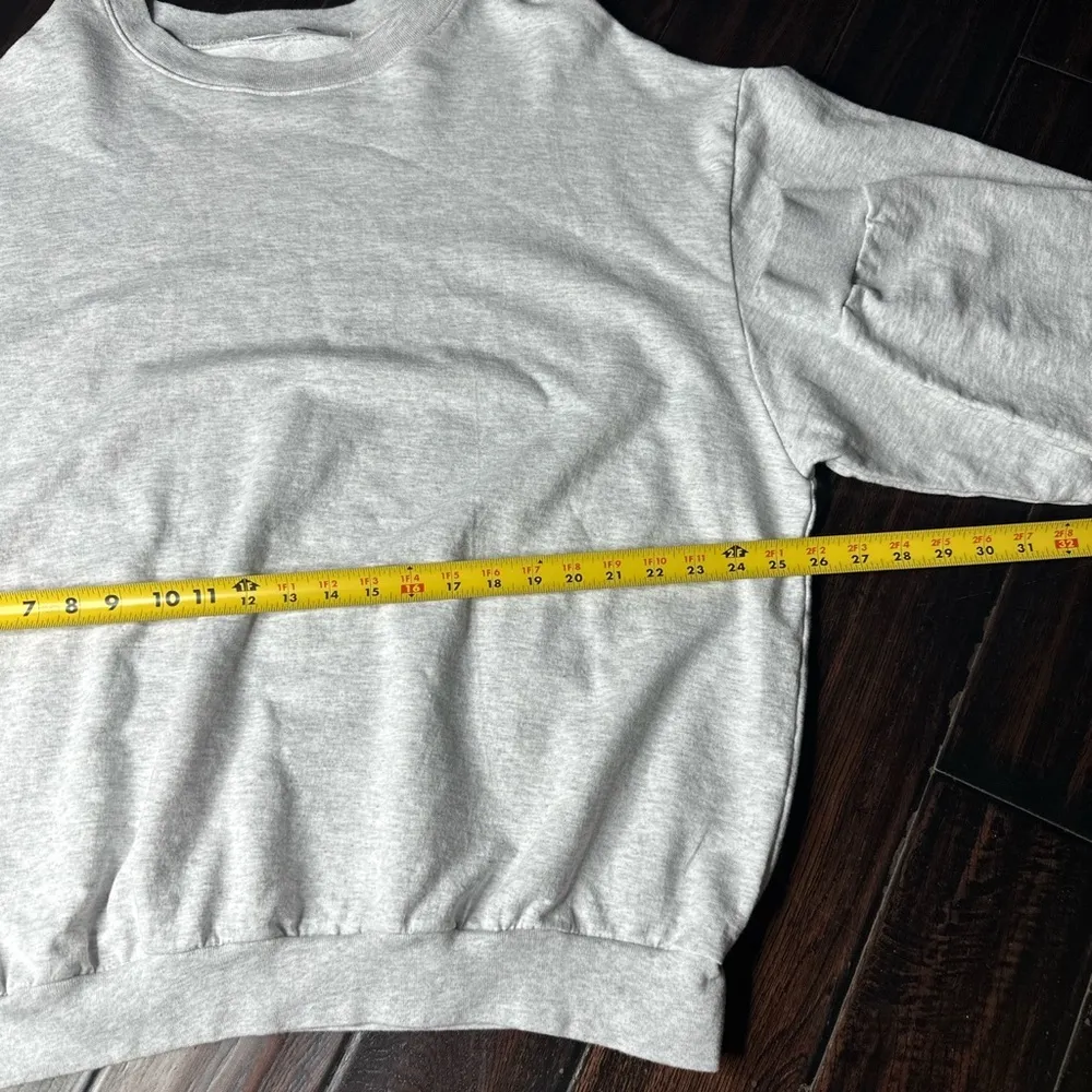 Terry cotton crewneck sweater limited edition Los Angeles Apparel casual - Image 2