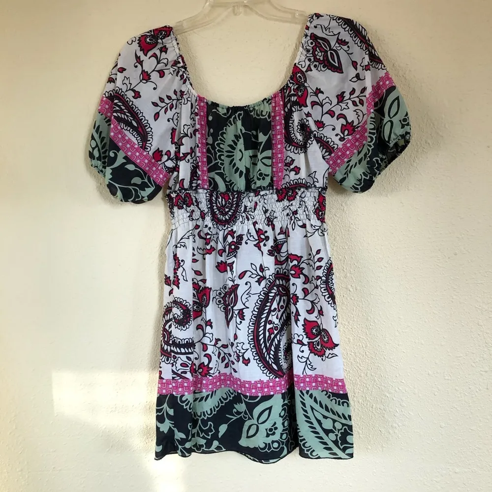 5/48 Paisley Top Blouse XS - Image 5