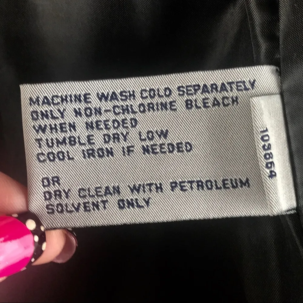 Anne Klein Black Trench Coat - Image 16