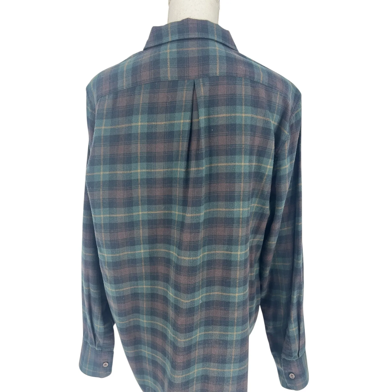 Jenni Kayne Forest Plaid Flannel Shirt - Image 12