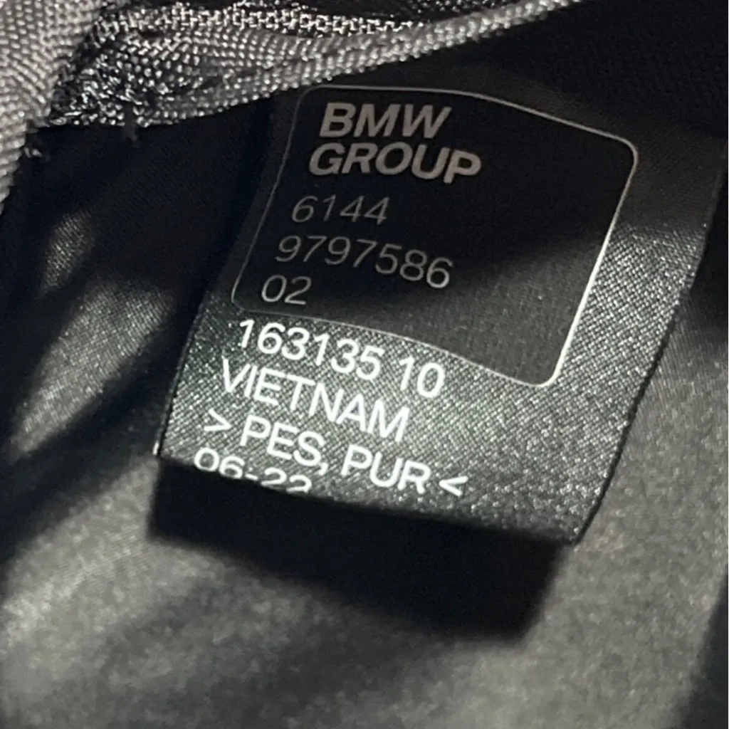 BMW Group Black Carry Bag With Handle & Clip Closure For Travel Or Everyday Use - Image 4