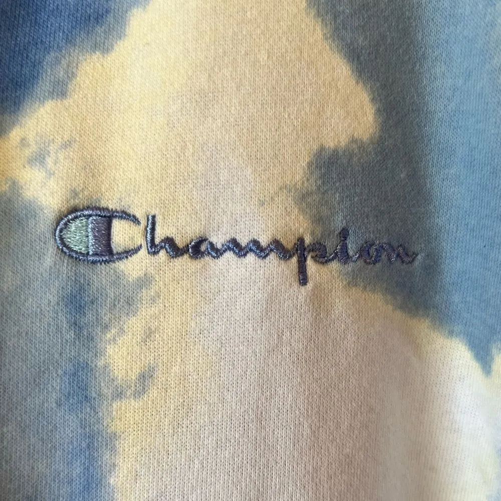 Champion Campus French Terry Tie Dye Zip-Up Hoodie - Image 4