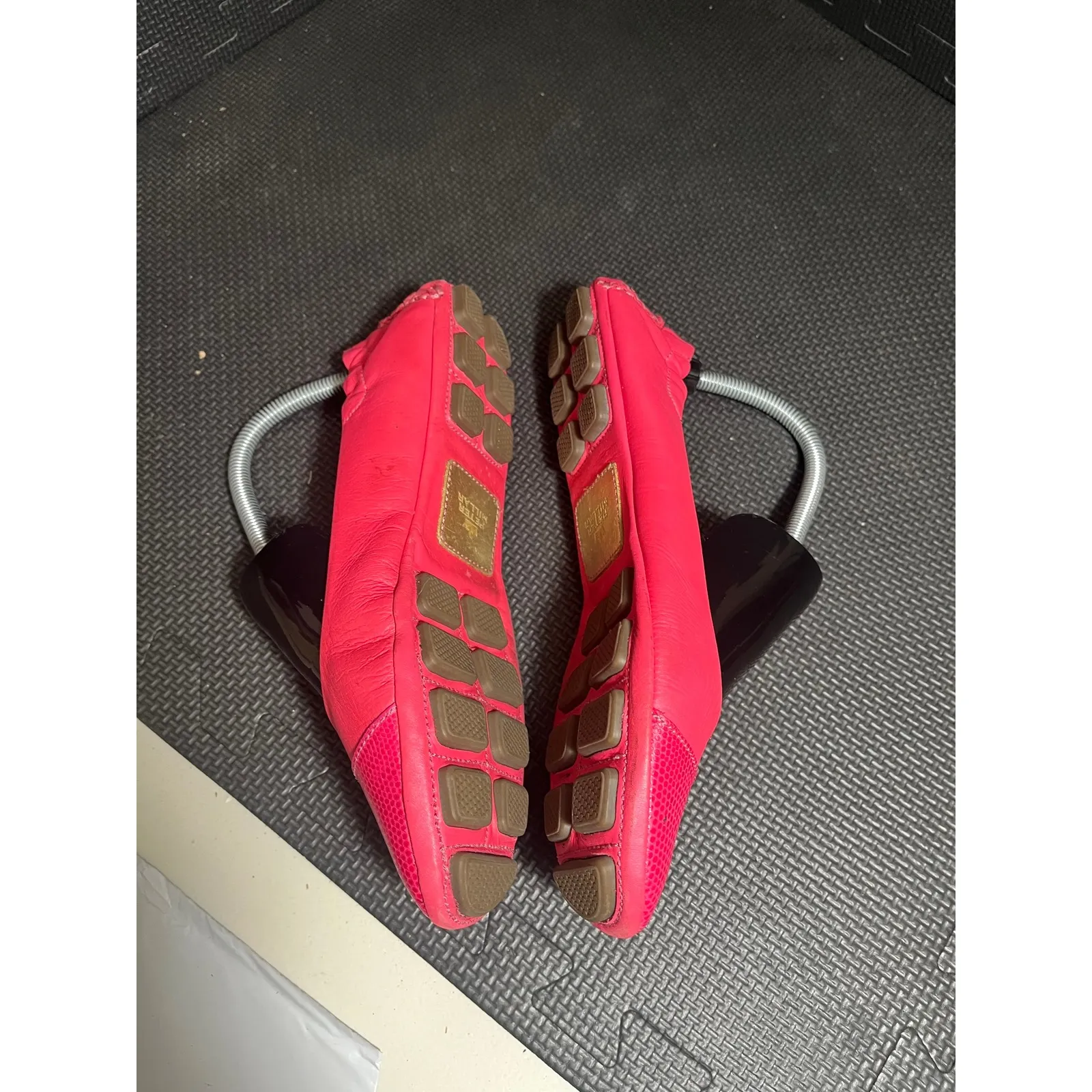 Peter Millar Womens Leather Driving Loafers Moccasins Flats Pink Size 8.5 M - Image 3