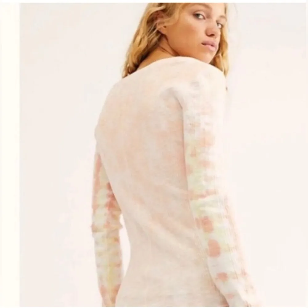 We The Free Big Sur Long Sleeve Thermal Tie Dye from Free People (Size S) - Image 2
