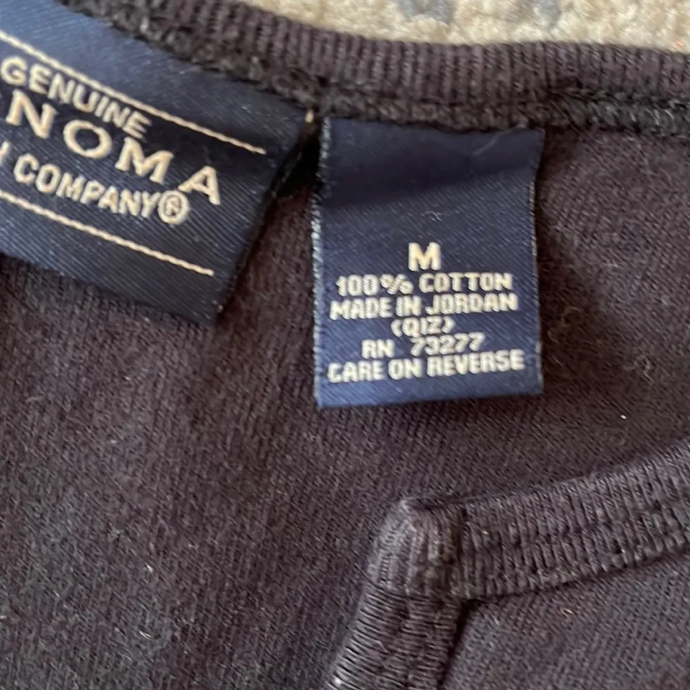 SONOMA Black V-Neck Embroidered Tank Top - Image 7