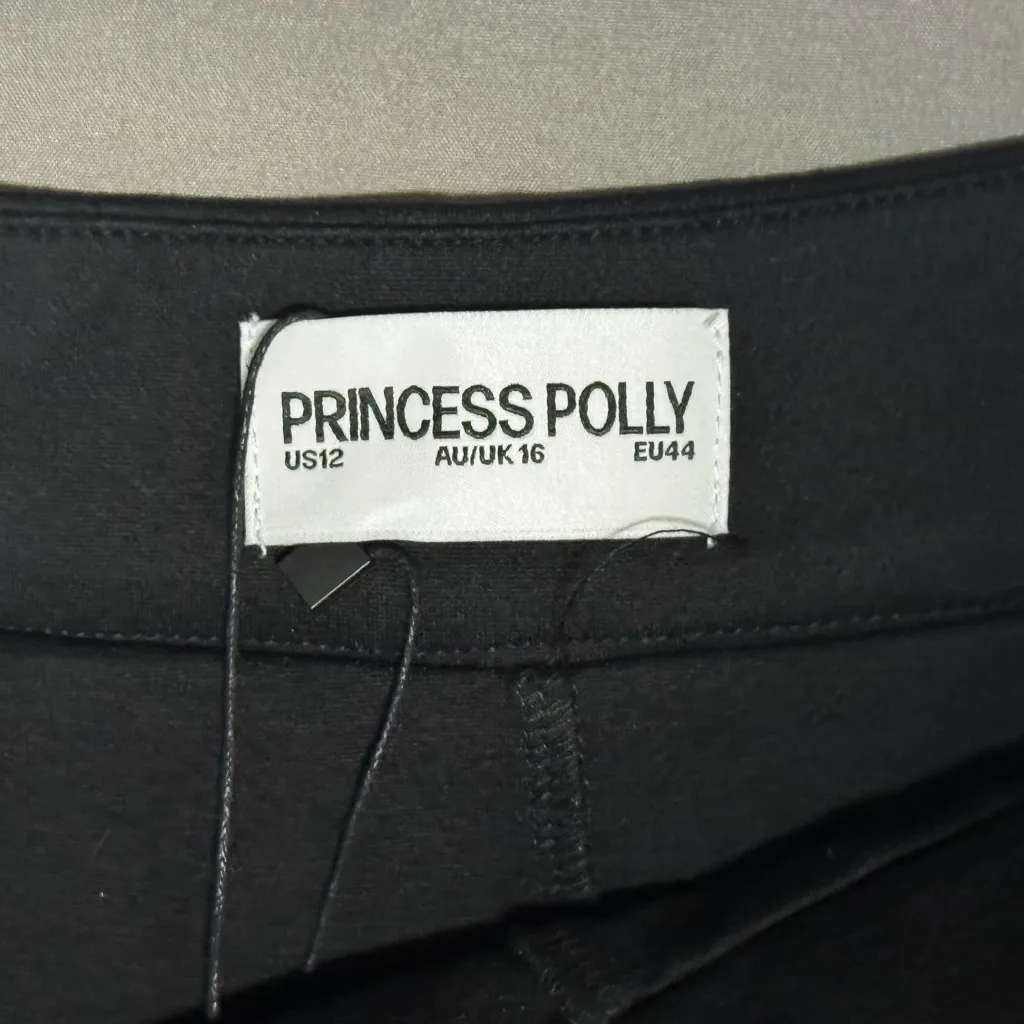 Princess Polly Women’s Ravyn Skort Black Mini Size 12 Whimsygoth Grunge Punk NWT - Image 8