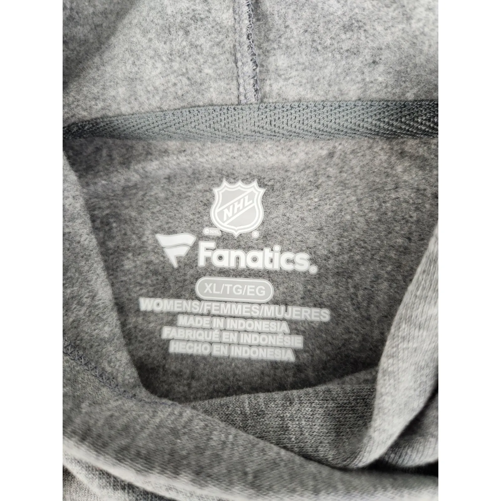 Women's XL Washington Capitals Hockey Script Pullover HoodieSweatshirt NHL - Image 5