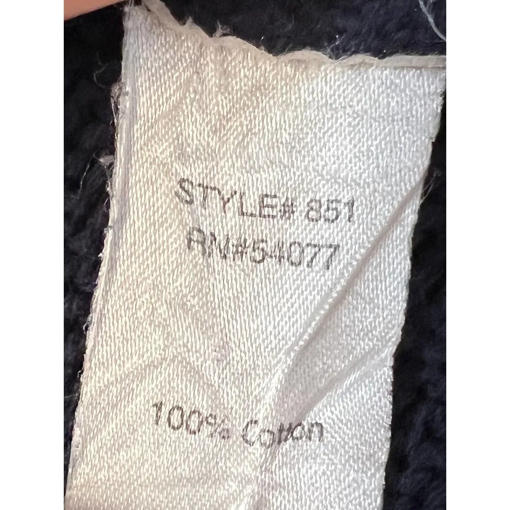 Twilight Blue Gray Ombre Sweater Knit Hi-Low Tank Top Size M - Image 4