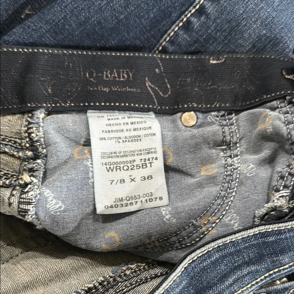 Wrangler Flare & Wide Leg Jeans in Classic Blue - Image 8