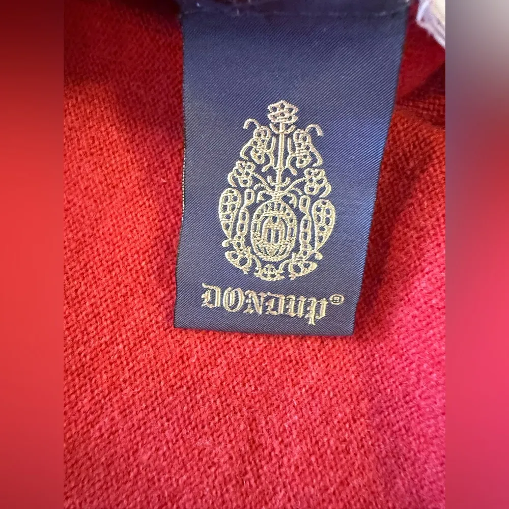 Dondup Sweater Cashmere Merino Wool lamb elbow leather patch Size L man Brown Size L - Image 6