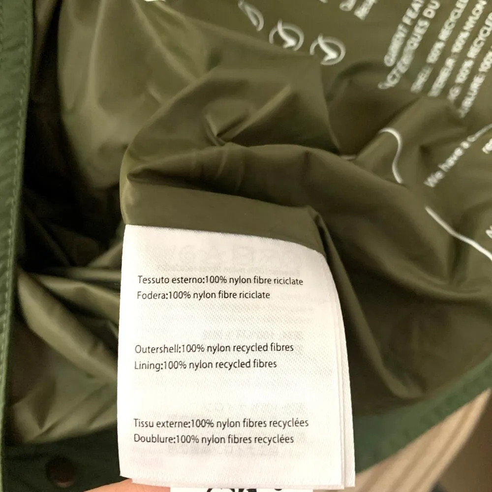 Save the Duck Mila Jacket in Dusty Olive Green Size M - Image 13